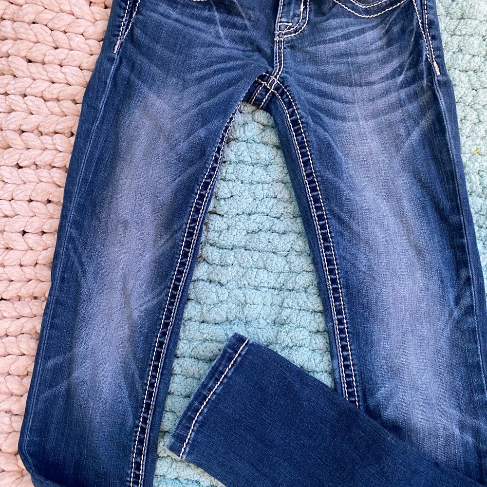 GIRLS size 8 Miss Me skinny jeans